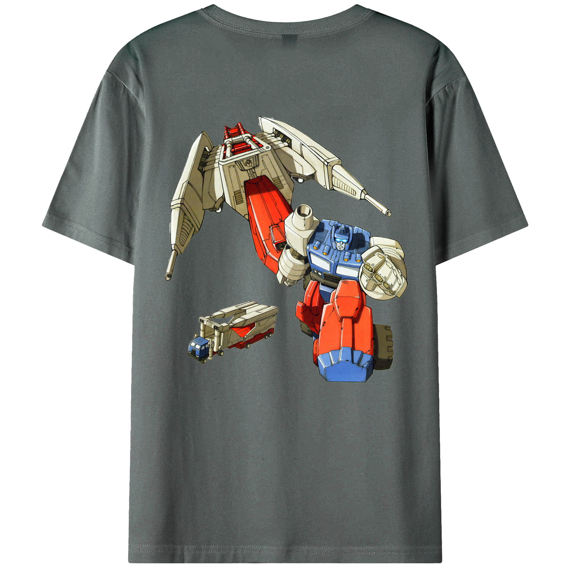 （画像用）  綿100％ メンズ半袖Tシャツ（バックプリント） 通気性